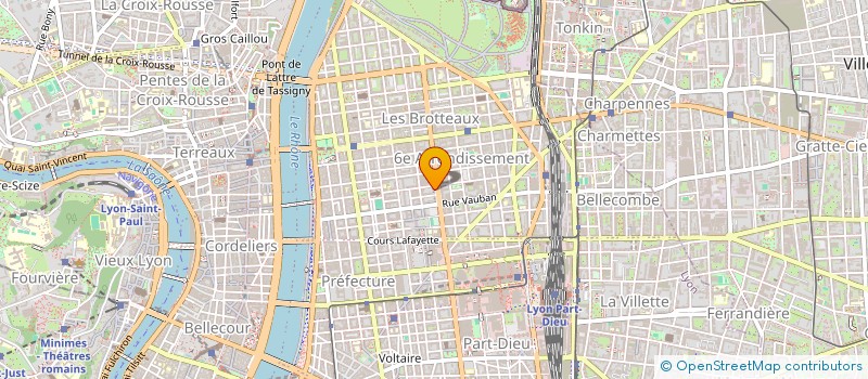 localisation de l'entreprise MONSIEUR XAVIER COFFIN  LYON