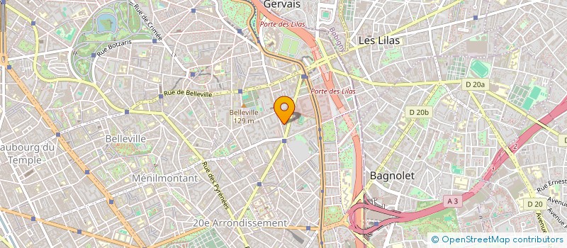 localisation de l'entreprise MONSIEUR XAVIER COGNARD  PARIS