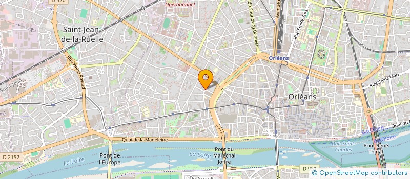 localisation de l'entreprise MONSIEUR XAVIER COLLET à ORLEANS