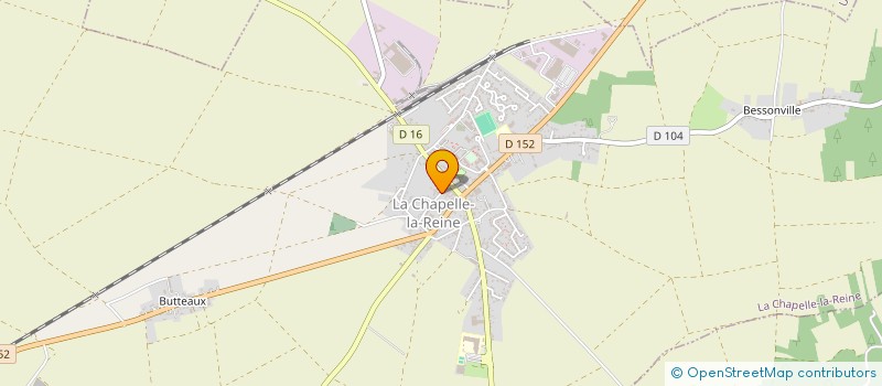 localisation de l'entreprise MONSIEUR XAVIER COMBE  LA CHAPELLE-LA-REINE