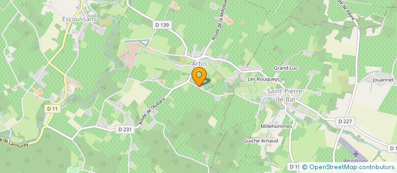 localisation de l'entreprise MONSIEUR XAVIER CONTI à PORTE-DE-BENAUGE