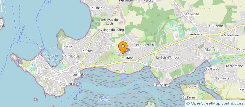 localisation de l'entreprise MONSIEUR XAVIER CORNALY  RIANTEC