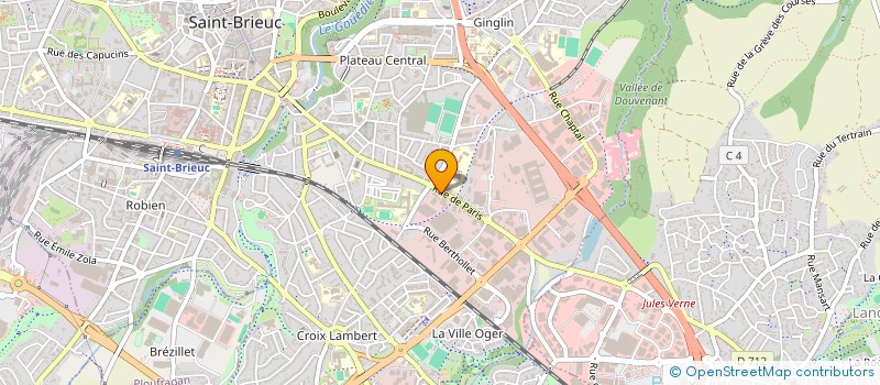 localisation de l'entreprise MONSIEUR XAVIER CORNET à SAINT-BRIEUC