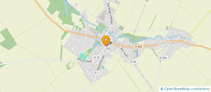localisation de l'entreprise MONSIEUR XAVIER CORNUAT à MARIGNY-LE-CHATEL