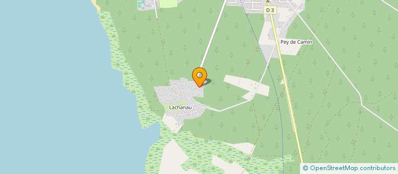 localisation de l'entreprise MONSIEUR XAVIER COUILLAUD  HOURTIN