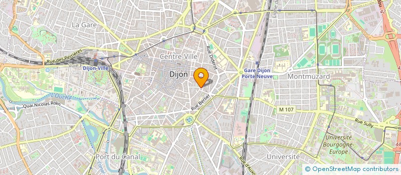 localisation de l'entreprise MONSIEUR XAVIER COURTOIS  DIJON