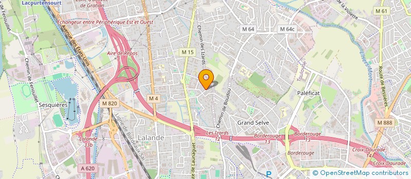 localisation de l'entreprise MONSIEUR XAVIER COUVE à TOULOUSE