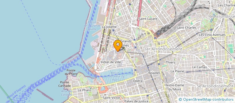 localisation de l'entreprise MONSIEUR XAVIER CREPIN à MARSEILLE