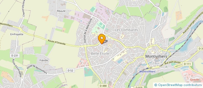 localisation de l'entreprise MONSIEUR XAVIER CRESSAN  MONTIVILLIERS