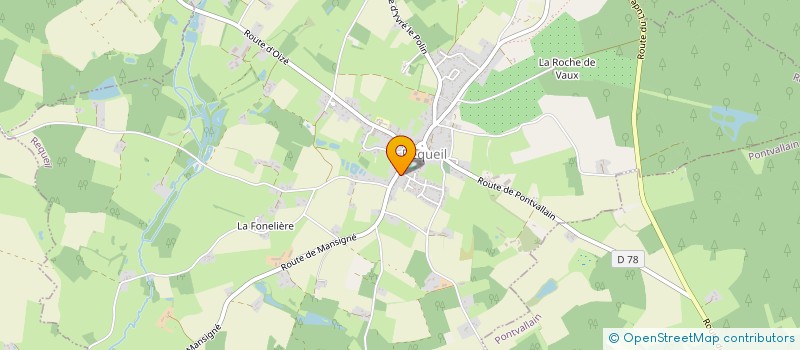 localisation de l'entreprise MONSIEUR XAVIER CRESSOL à REQUEIL