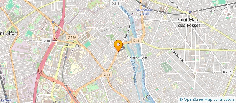 localisation de l'entreprise MONSIEUR XAVIER CUENCA à CRETEIL
