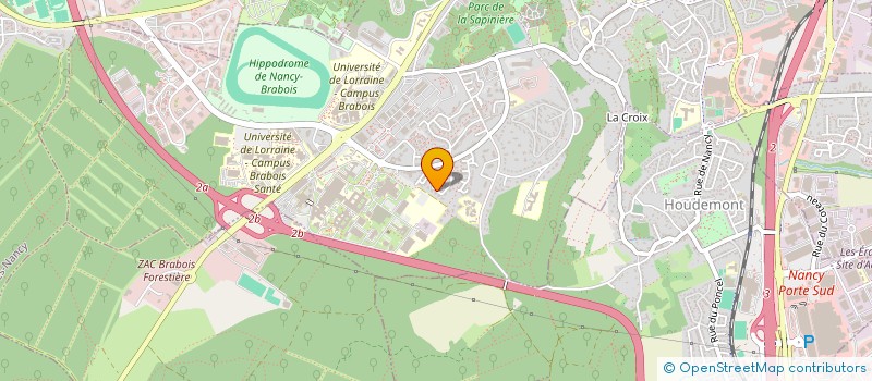 localisation de l'entreprise MONSIEUR XAVIER CUNY  VANDUVRE-LES-NANCY