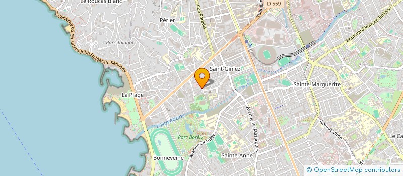 localisation de l'entreprise MONSIEUR XAVIER D HUMIERES à MARSEILLE