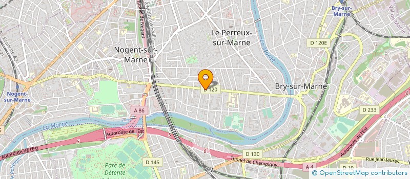 localisation de l'entreprise MONSIEUR XAVIER DAGASSAN à LE PERREUX-SUR-MARNE