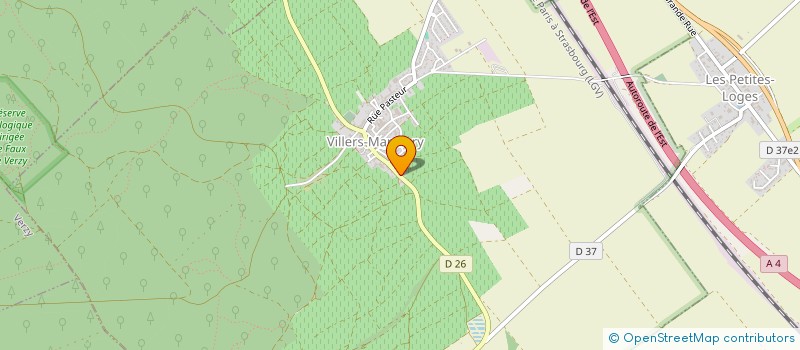 localisation de l'entreprise MONSIEUR XAVIER DAIRE  VILLERS-MARMERY