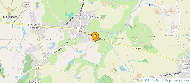 localisation de l'entreprise MONSIEUR XAVIER DALINO à MAUGES-SUR-LOIRE