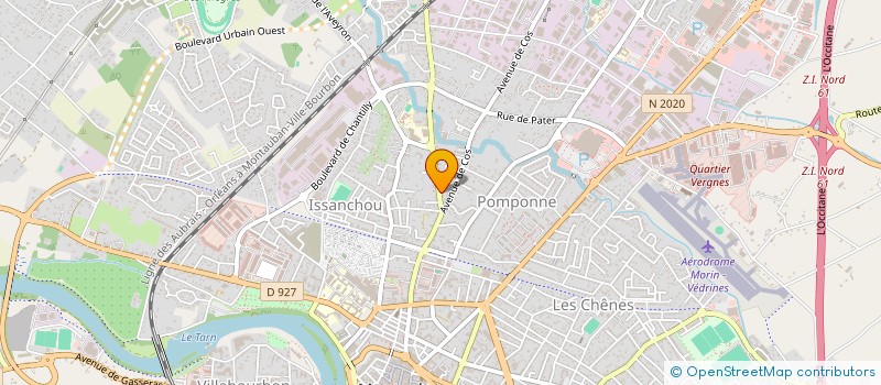 localisation de l'entreprise MONSIEUR XAVIER DAYRIES  MONTAUBAN