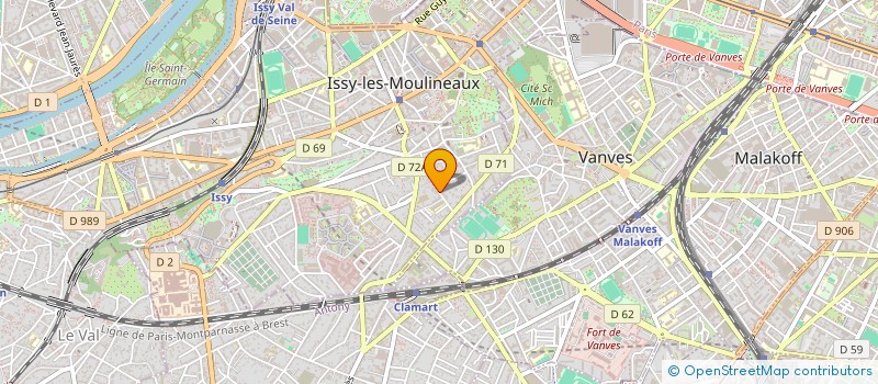 localisation de l'entreprise MONSIEUR XAVIER DE BROUCKER à ISSY LES MOULINEAUX