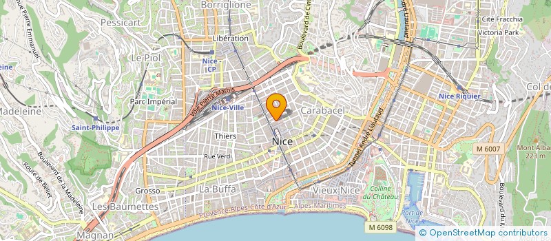 localisation de l'entreprise MONSIEUR XAVIER DE CRAECKER  NICE