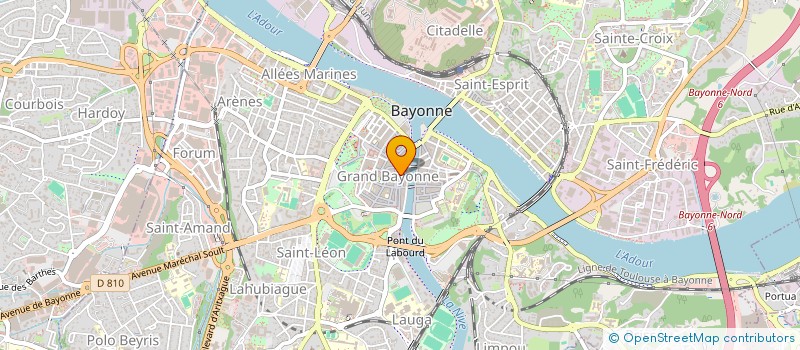 localisation de l'entreprise MONSIEUR XAVIER DE GOROSTARZU à BAYONNE
