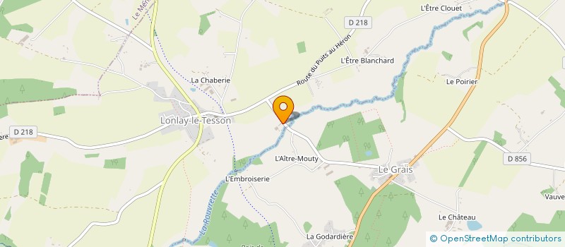 localisation de l'entreprise MONSIEUR XAVIER DE MALGLAIVE à LE GRAIS