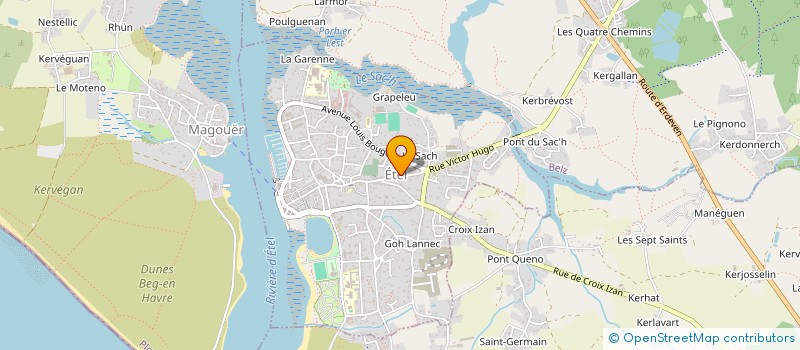 localisation de l'entreprise MONSIEUR XAVIER DE RACZKOWSKI  ETEL