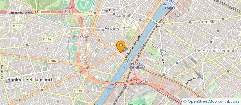 localisation de l'entreprise MONSIEUR XAVIER DE SUSBIELLE  PARIS