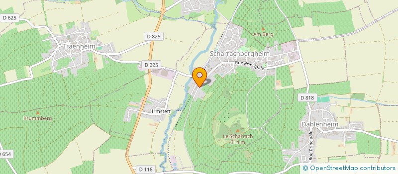 localisation de l'entreprise MONSIEUR XAVIER DEBISSCHOP à SCHARRACHBERGHEIM-IRMSTETT