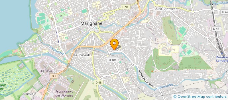 localisation de l'entreprise MONSIEUR XAVIER DECAVATA  MARIGNANE