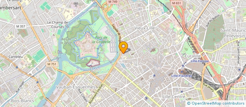 localisation de l'entreprise MONSIEUR XAVIER DECLERCQ à LILLE