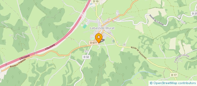 localisation de l'entreprise MONSIEUR XAVIER DECONINCK  COEUR DE CAUSSE