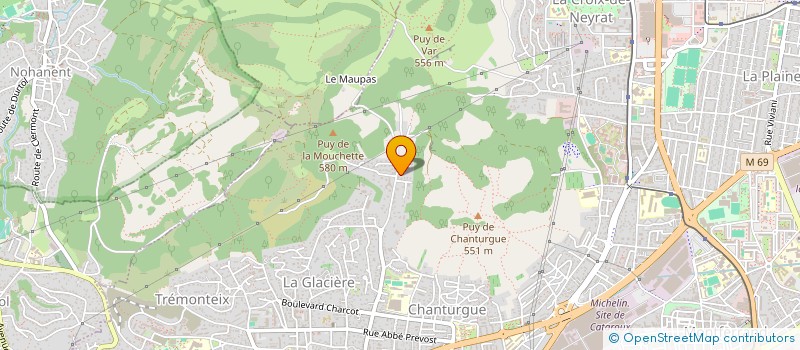 localisation de l'entreprise MONSIEUR XAVIER DEFOER  CLERMONT-FERRAND