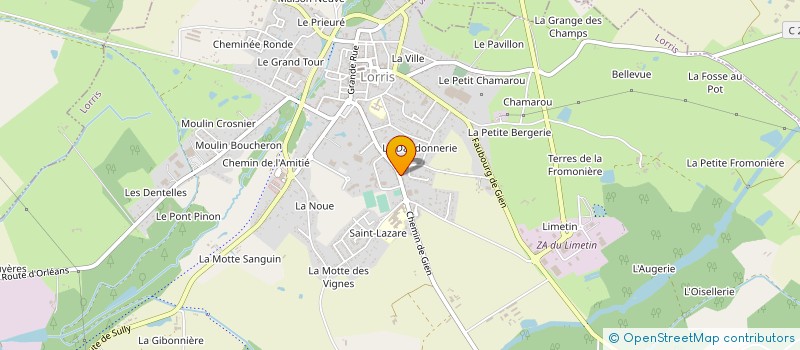 localisation de l'entreprise MONSIEUR XAVIER DEJONGHE à LORRIS