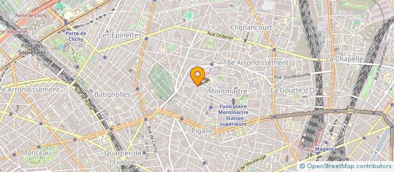 localisation de l'entreprise MONSIEUR XAVIER DELCOURT  PARIS