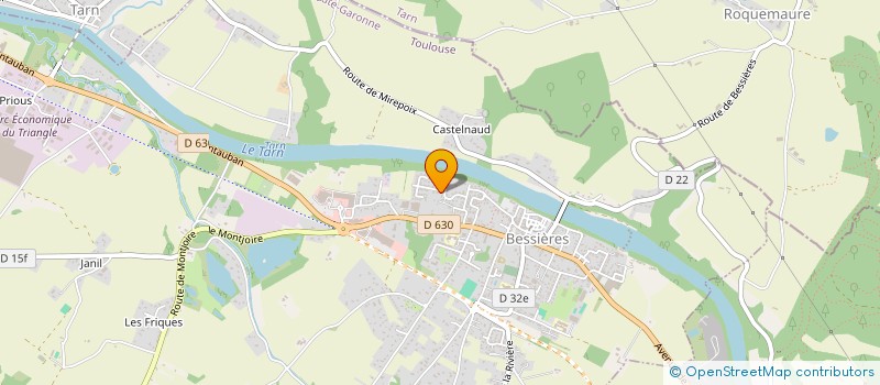 localisation de l'entreprise MONSIEUR XAVIER DELPECH  BESSIERES