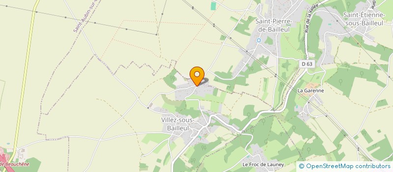 localisation de l'entreprise MONSIEUR XAVIER DEMOLON à VILLEZ-SOUS-BAILLEUL