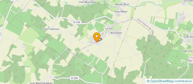 localisation de l'entreprise MONSIEUR XAVIER DESRENTE à JUICQ