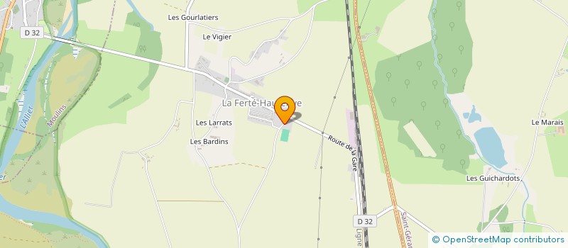 localisation de l'entreprise MONSIEUR XAVIER DEVAULX DE CHAMBORD  GOUISE