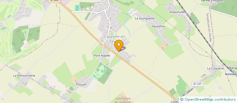 localisation de l'entreprise MONSIEUR XAVIER DEVEWER à CAPPELLE-EN-PEVELE