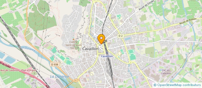 localisation de l'entreprise MONSIEUR XAVIER DOMENGE  CAVAILLON