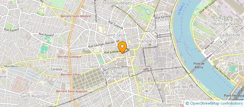 localisation de l'entreprise MONSIEUR XAVIER DOMERC  BORDEAUX