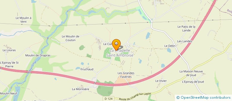 localisation de l'entreprise MONSIEUR XAVIER DONEAU à BEAULIEU-SUR-LAYON