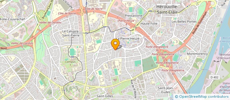 localisation de l'entreprise MONSIEUR XAVIER DORE à CAEN