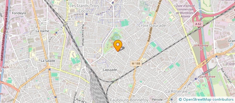 localisation de l'entreprise MONSIEUR XAVIER DOUMEN à TOULOUSE
