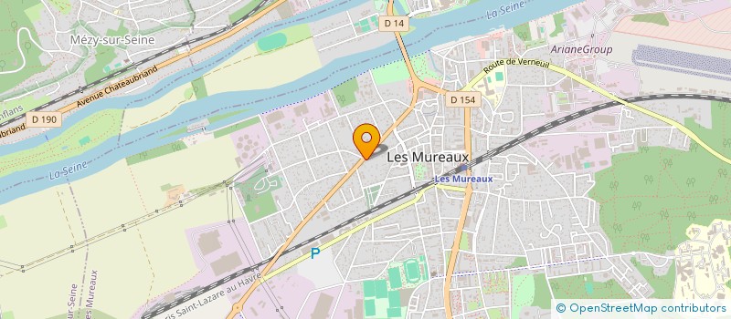 localisation de l'entreprise MONSIEUR XAVIER DUBEAU à LES MUREAUX