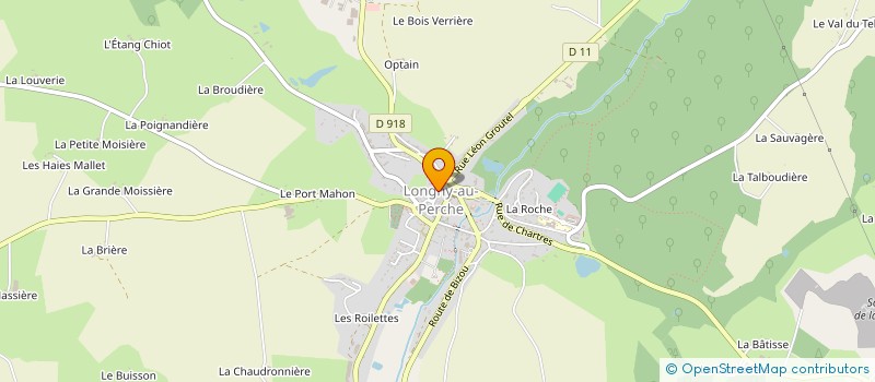 localisation de l'entreprise MONSIEUR XAVIER DUBOIS à LONGNY LES VILLAGES