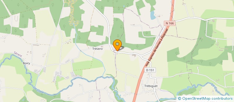 localisation de l'entreprise MONSIEUR XAVIER DUBOIS  CARO