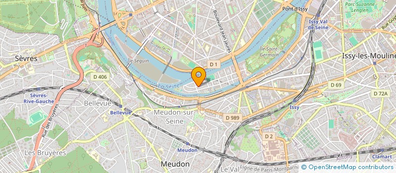 localisation de l'entreprise MONSIEUR XAVIER DUBOIS à ISSY-LES-MOULINEAUX