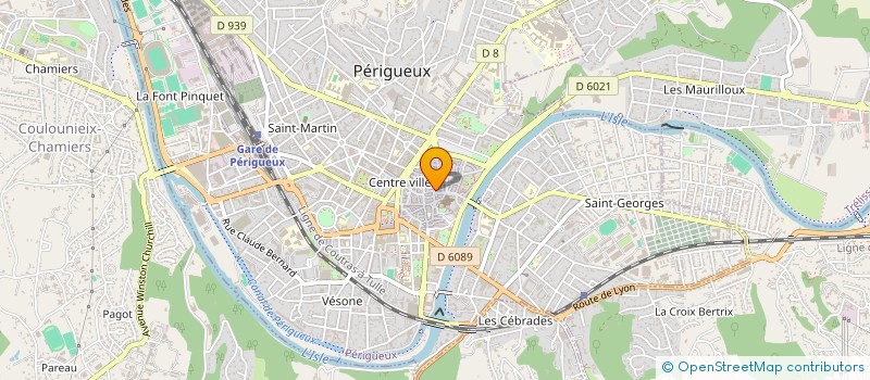 localisation de l'entreprise MONSIEUR XAVIER DUBOUCH  PERIGUEUX