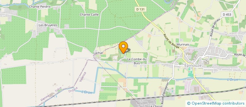 localisation de l'entreprise MONSIEUR XAVIER DUFFAUD  SAINT-SORLIN-EN-VALLOIRE